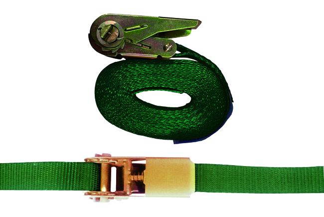 VIGOR - Cinghia semplice con cricchetto 25 mm lunghezza 5 m