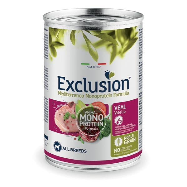 Exclusion - Mediterraneo Monoprotein Adult All Breed - Tonno