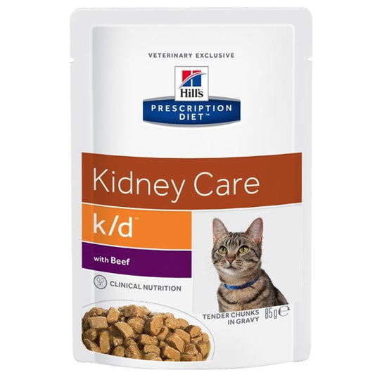 Hill's Pet Nutrition - Prescription Diet k/d Kidney Care con Manzo