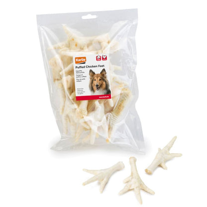 KARLIE - puffed chicken feet - zampe di pollo soffiate
