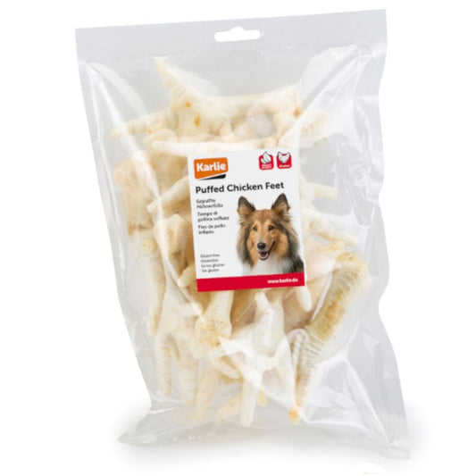 KARLIE - puffed chicken feet - zampe di pollo soffiate