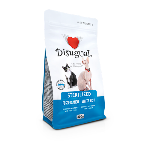 Disugual sterilizzato pollo crocchette gatto