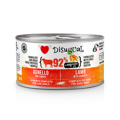 DISUGUAL - 150 g - Alimento umido per cani VEGETABLE