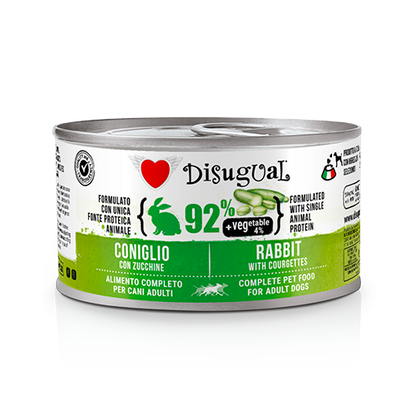 DISUGUAL - 150 g - Alimento umido per cani VEGETABLE