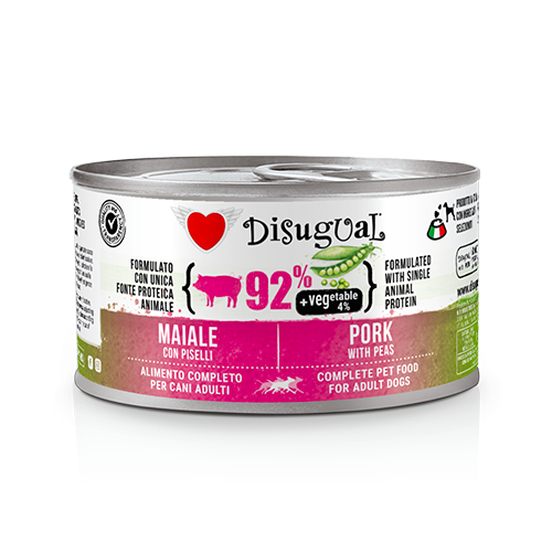DISUGUAL - 150 g - Alimento umido per cani VEGETABLE