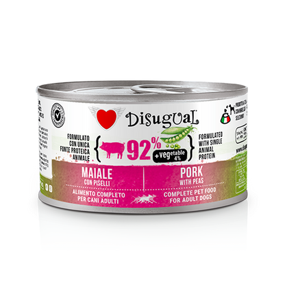 DISUGUAL - 150 g - Alimento umido per cani VEGETABLE