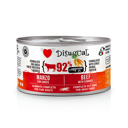 DISUGUAL - 150 g - Alimento umido per cani VEGETABLE