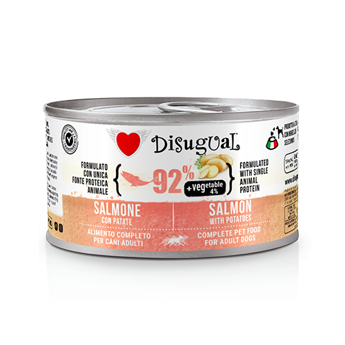 DISUGUAL - 150 g - Alimento umido per cani VEGETABLE