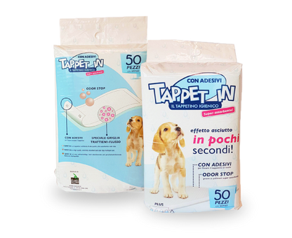 Tappet in - tappetini igienici assorbenti per cani