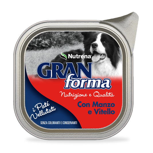 GRANFORMA - Dog Parè alimento umido per cani di tutte le taglie