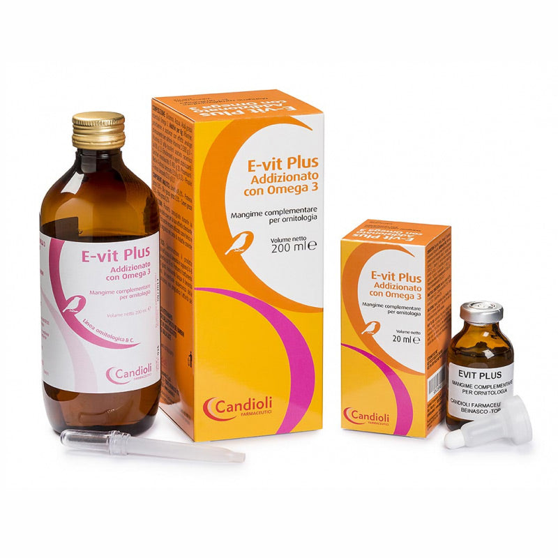 E-Vit plus - Mangime complementare per ornitologia