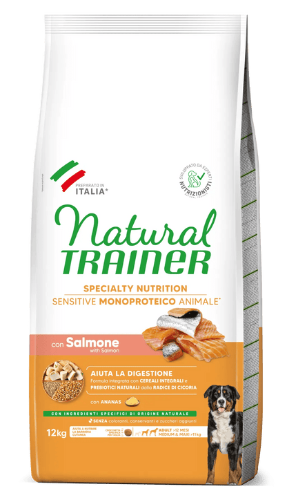 Natural Trainer - Dog Small & Toy - SENSITIVE - NO GLUTEN - Salmone