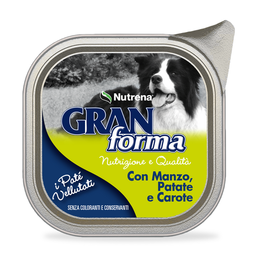 GRANFORMA - Dog Parè alimento umido per cani di tutte le taglie