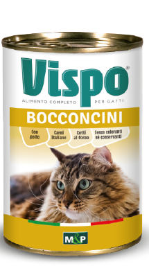 VISPO - Bocconcini per gatto - alimento completo