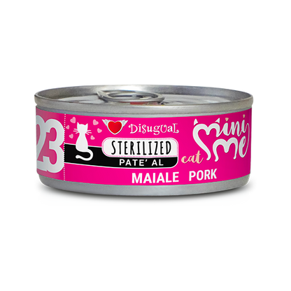 DISUGUAL - 85 g - Alimento umido per gatti sterilizzati MINI ME