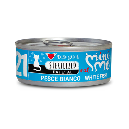 DISUGUAL - 85 g - Alimento umido per gatti sterilizzati MINI ME