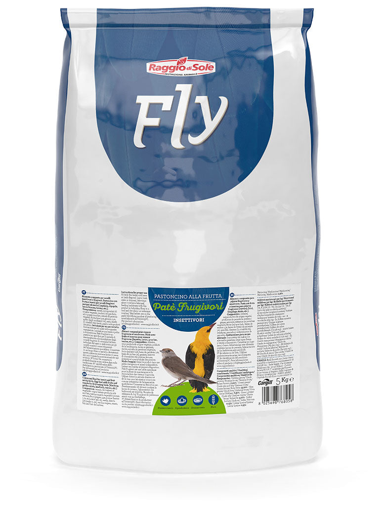 PATÉ FRUGIVORI – FLY INSECTIVOROUS-  kg 5