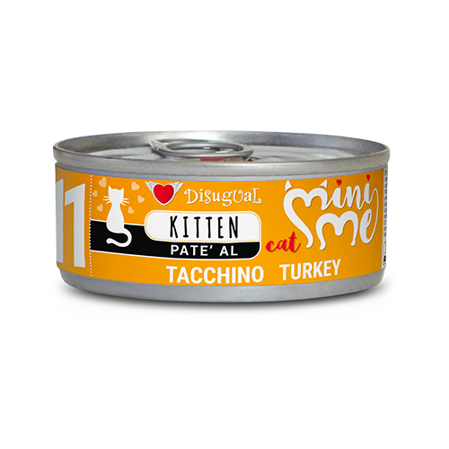 DISUGUAL - 85 g - Alimento umido per gatti MINI ME cuccioli - PATE'