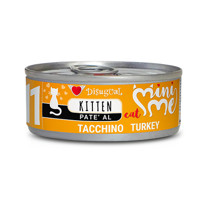 DISUGUAL - 85 g - Alimento umido per gatti MINI ME cuccioli - PATE'