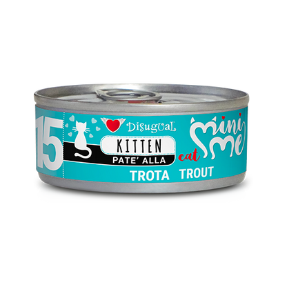 DISUGUAL - 85 g - Alimento umido per gatti MINI ME cuccioli - PATE'