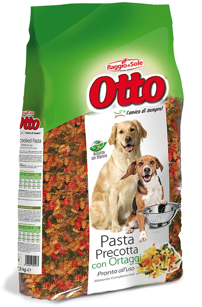 OTTO PASTA PRECOTTA CON VERDURE -  Alimento complementare per cani
