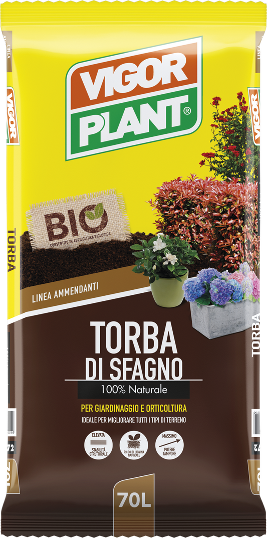TORBA IRLANDESE 100% NATURALE Per giardinaggio e orticoltura