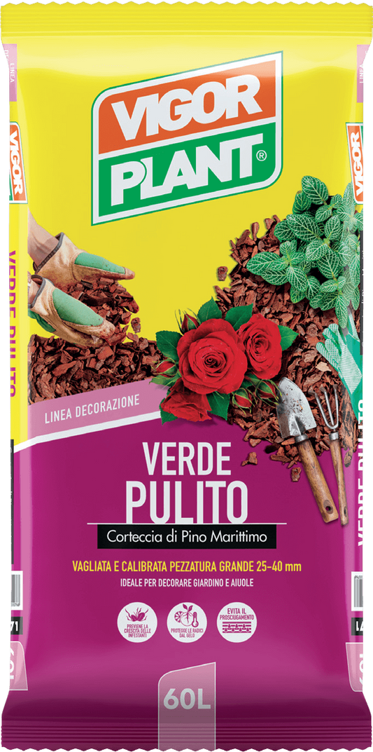 VERDE PULITO Corteccia di Pino Marittimo