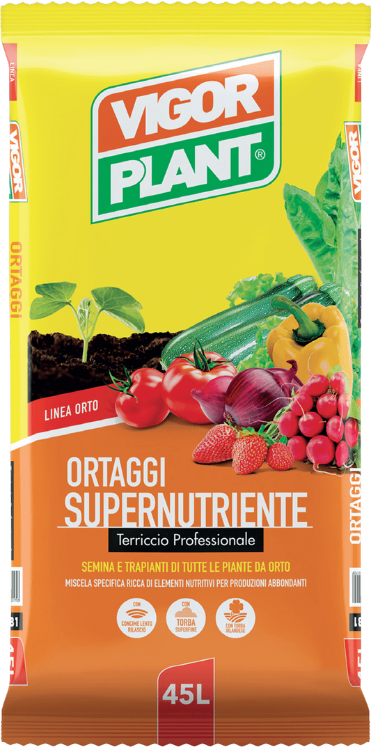Terriccio SUPERNUTRIENTE ORTAGGI