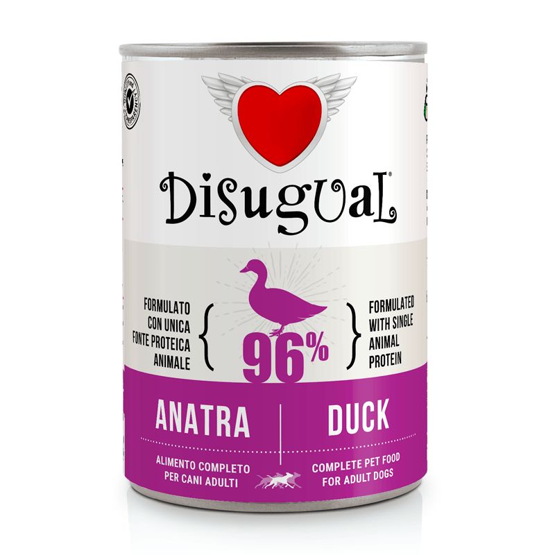 DISUGUAL - 400 g - Alimento umido per cani