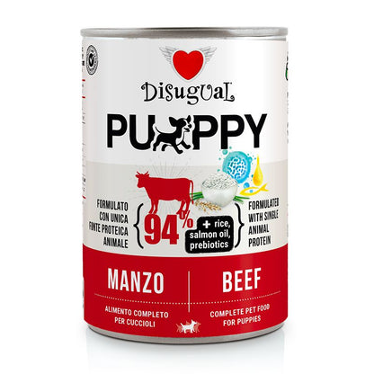 DISUGUAL - 400 g - PUPPY Alimento umido per cani