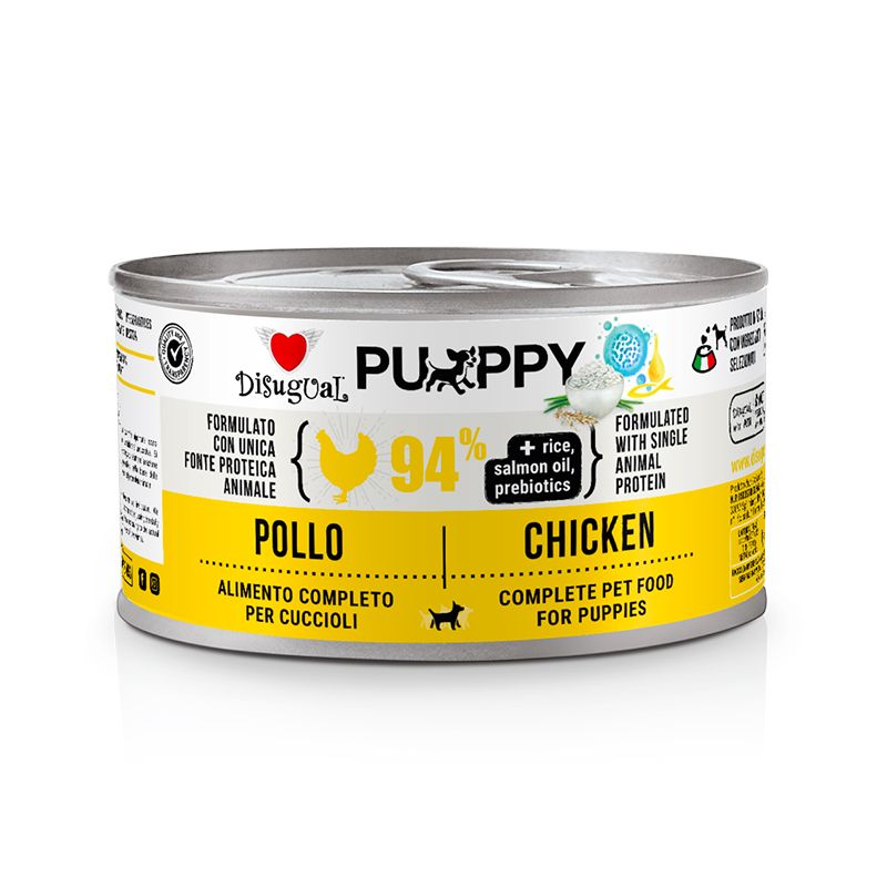 DISUGUAL - 150 g - PUPPY Alimento umido per cani cuccioli