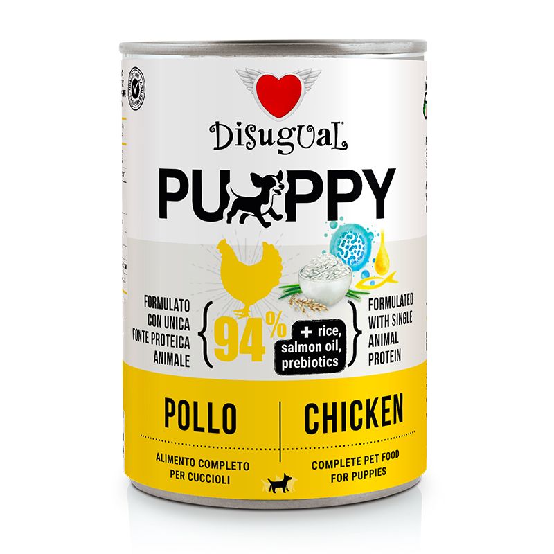 DISUGUAL - 400 g - PUPPY Alimento umido per cani