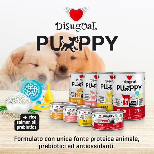 DISUGUAL - 150 g - PUPPY Alimento umido per cani cuccioli