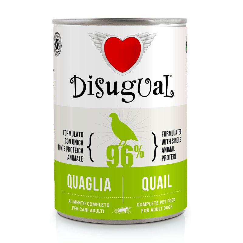 DISUGUAL - 400 g - Alimento umido per cani