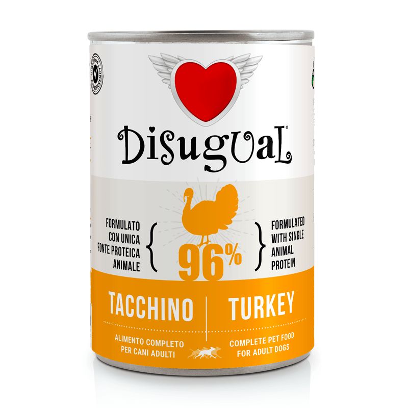 DISUGUAL - 400 g - Alimento umido per cani
