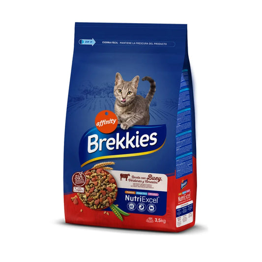 Brekkies gatto kg 3,5 - Mix Manzo e Ortaggi