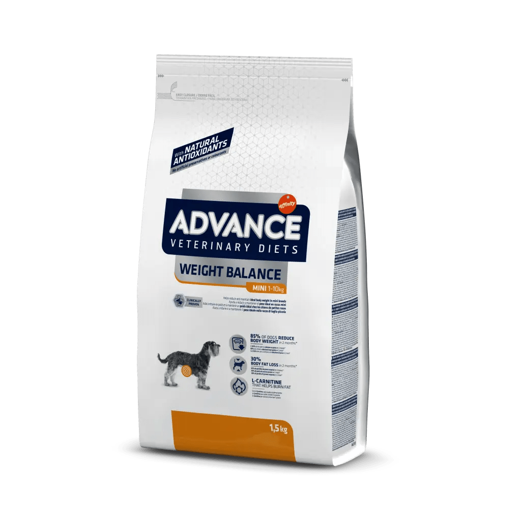 ADVANCE Dog Diet Weight Bal Mini 1,5 kg
