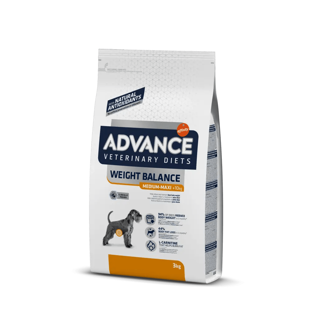 ADVANCE Dog Diet Weight Bal Med Maxi Kg 3