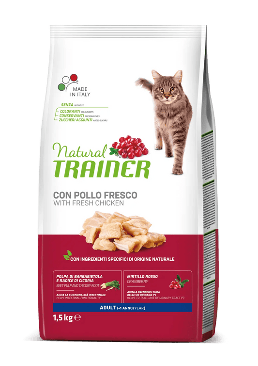NATURAL TRAINER - Adult crocchette con pollo fresco