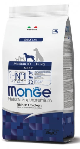 MONGE - Medium Adult Ricco di Pollo