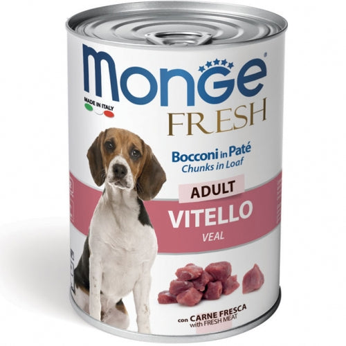 MONGE - FRESH Bocconi in Paté con – Adult