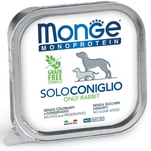 MONGE - SOLO monoprotein alimento umido per cani