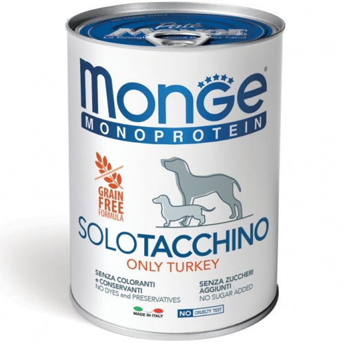 MONGE - SOLO monoprotein alimento umido per cani