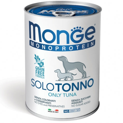 MONGE - SOLO monoprotein alimento umido per cani