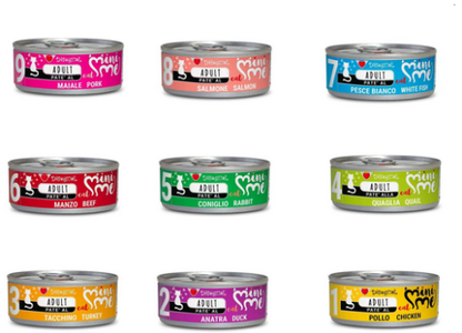 DISUGUAL - 85 g - Alimento umido per gatti adulti MINI ME - Patè