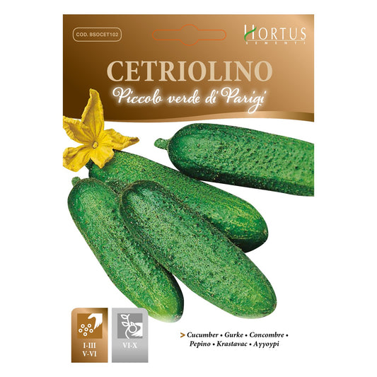 CETRIOLINO Piccolo verde di Parigi